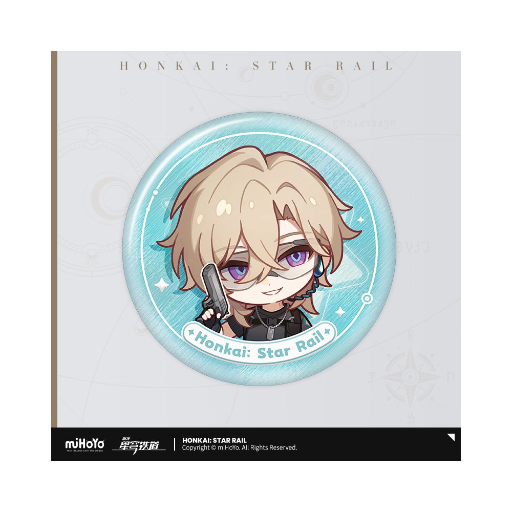 Honkai: Star Rail Nameless Medal Series Tinplate Badge