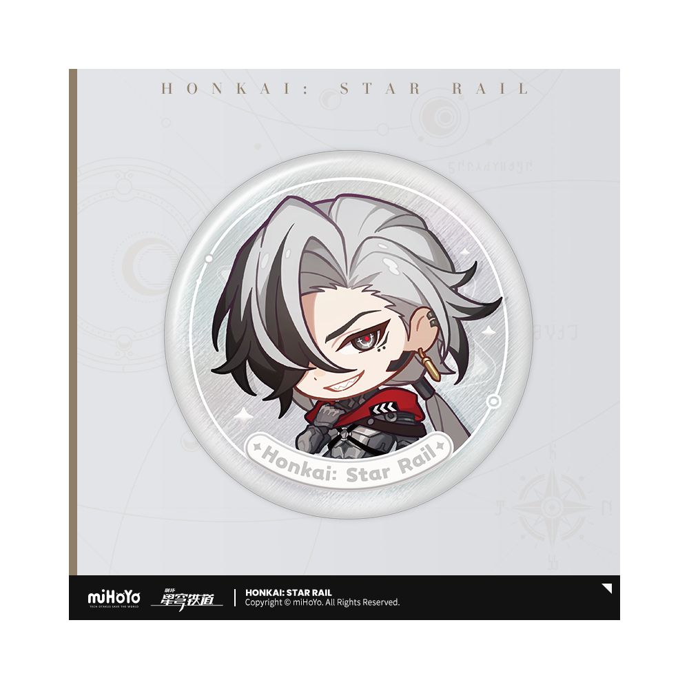Honkai: Star Rail Nameless Medal Series Tinplate Badge
