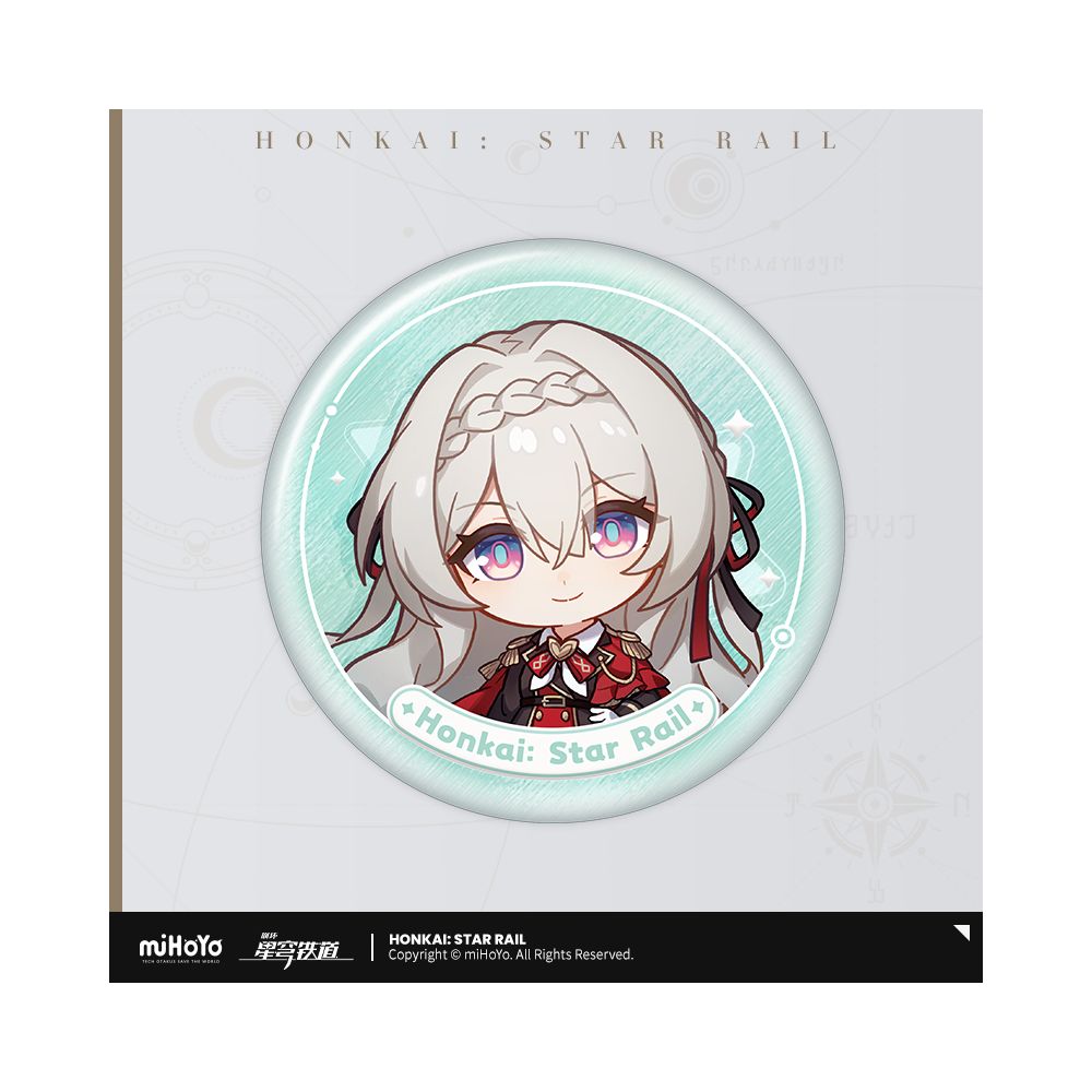 Honkai: Star Rail Nameless Medal Series Tinplate Badge