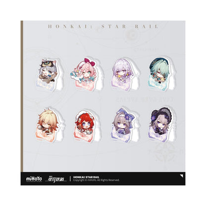MiHoYo Collapse Star Dome Railway Nameless Passenger Medal Series Acrylic Clip miHoYo image 0