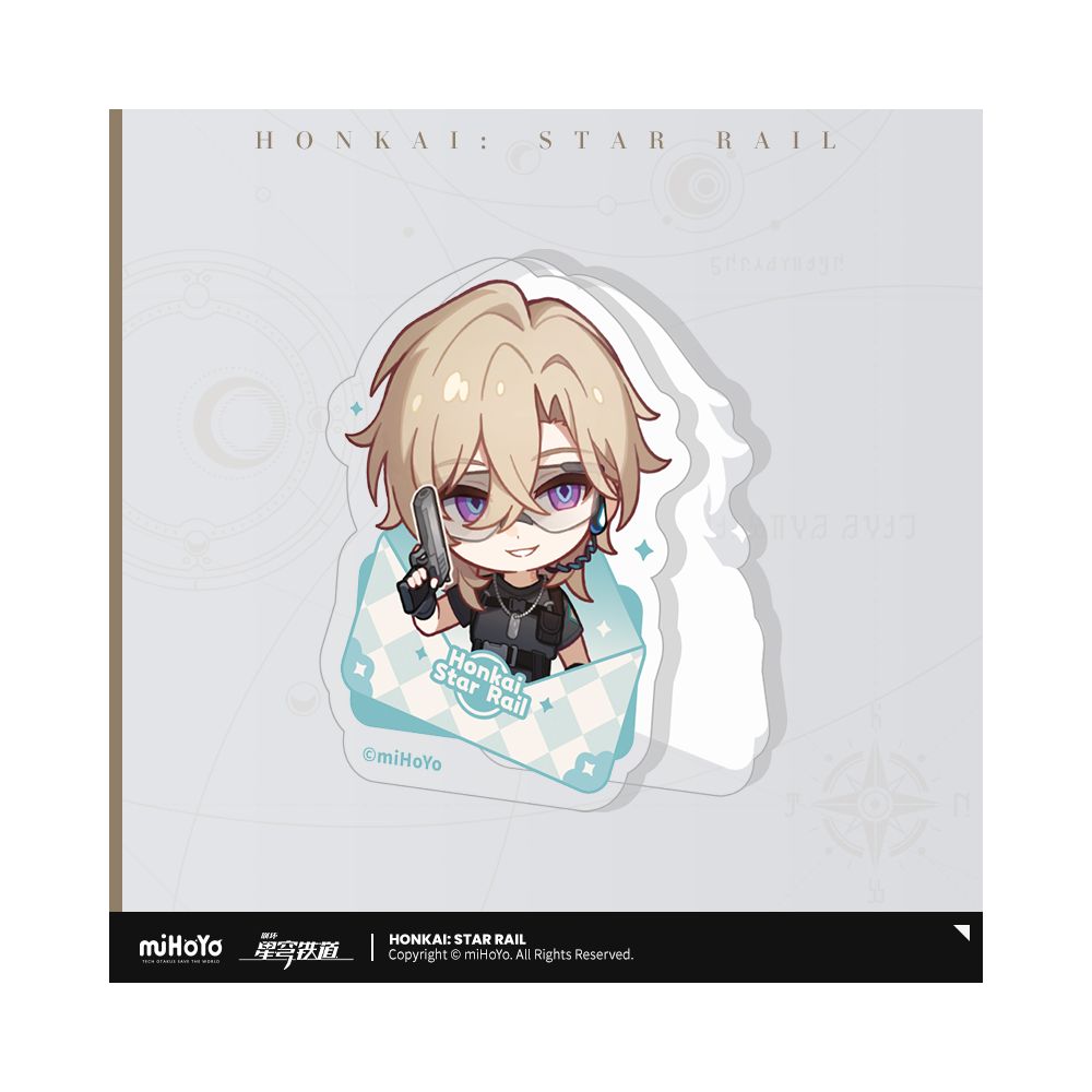 Honkai: Star Rail Nameless Medal Series Acrylic Clip