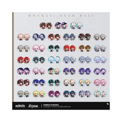 MiHoYo Collapse Starry Sky Railway Jimi s Reception Room Series Tinplate Badge Group miHoYo image 1