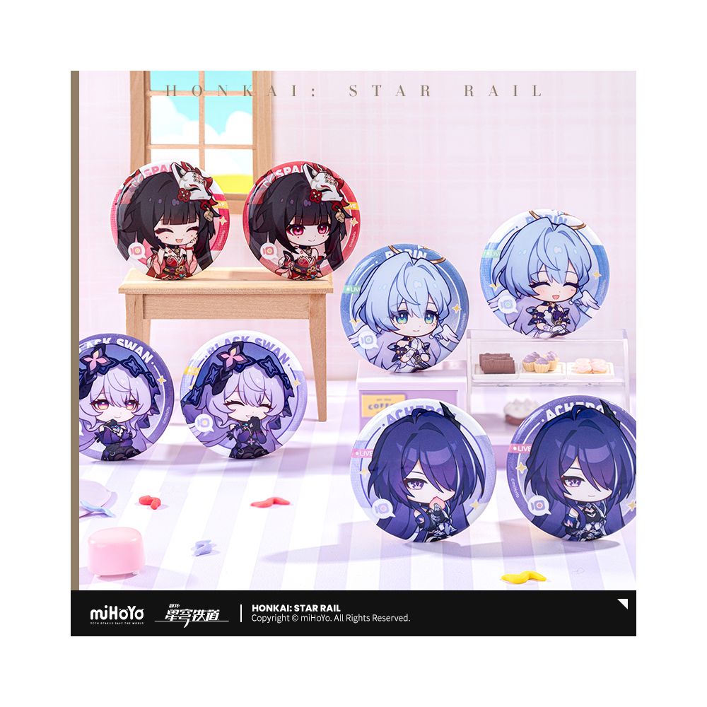 MiHoYo Collapse Starry Sky Railway Jimi s Reception Room Series Tinplate Badge Group miHoYo image 3