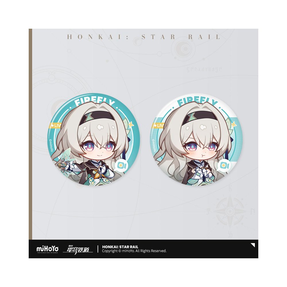 Honkai: Star Rail Owlbert's Reception Room Series Tinplate Badge