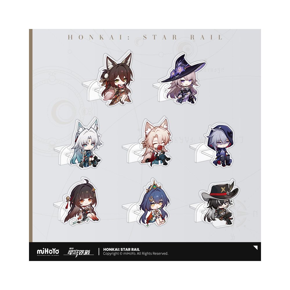 MiHoYo Collapse Starry Sky Railway Jimi s Reception Room Series Acrylic Plaque miHoYo image 0