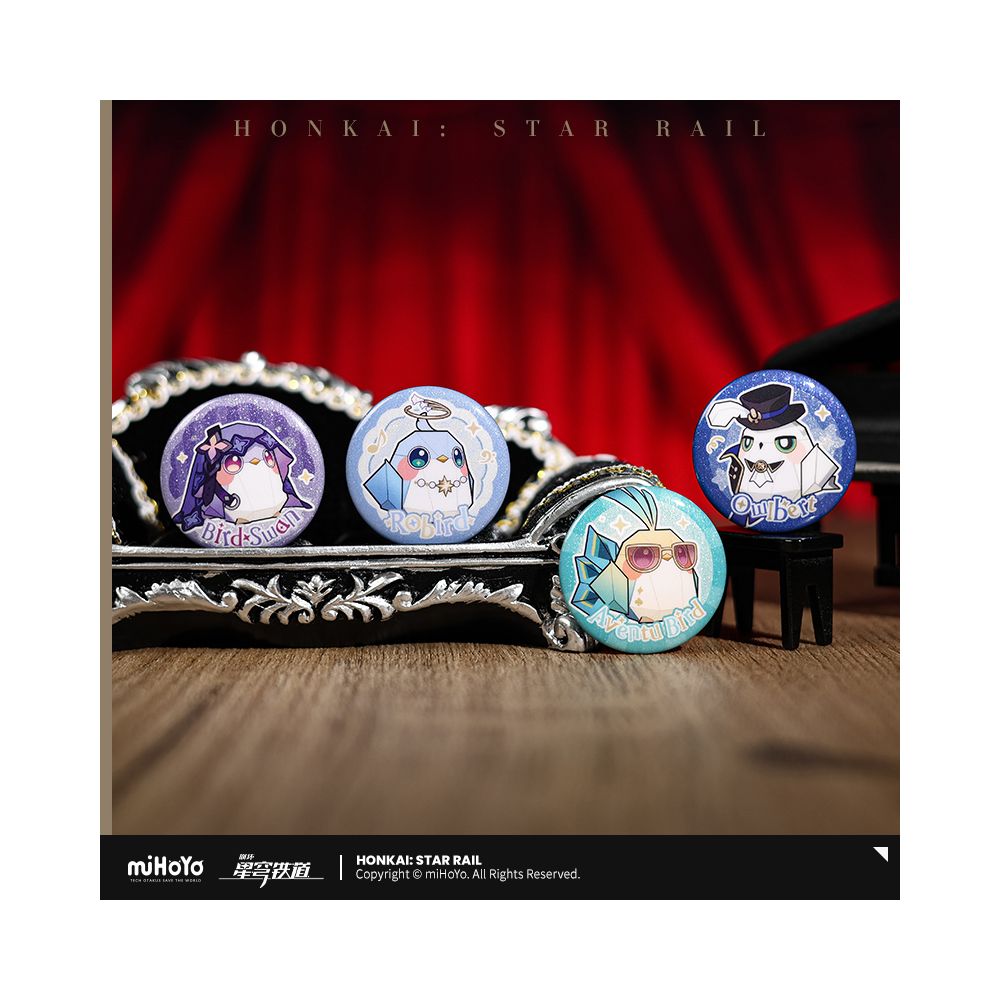 MiHoYo Collapse Star Dome Railway Jimi s Reception Room Series Mini Badge Set miHoYo image 1