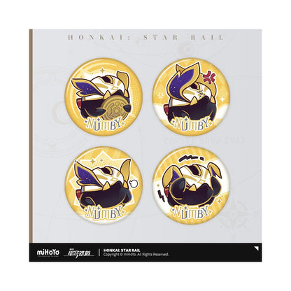 Honkai: Star Rail Owlbert's Reception Room Series Tinplate Badge Set