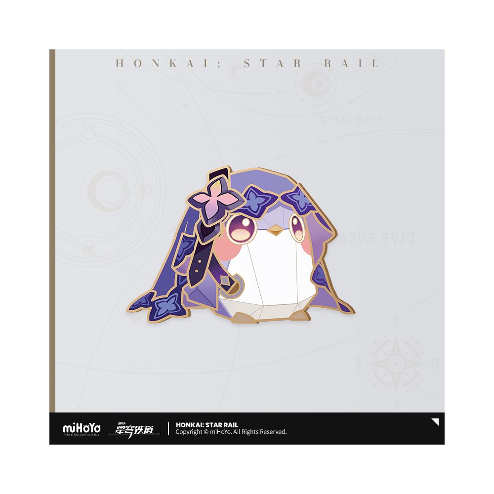 Honkai: Star Rail Owlbert's Reception Room Series Metal Badge