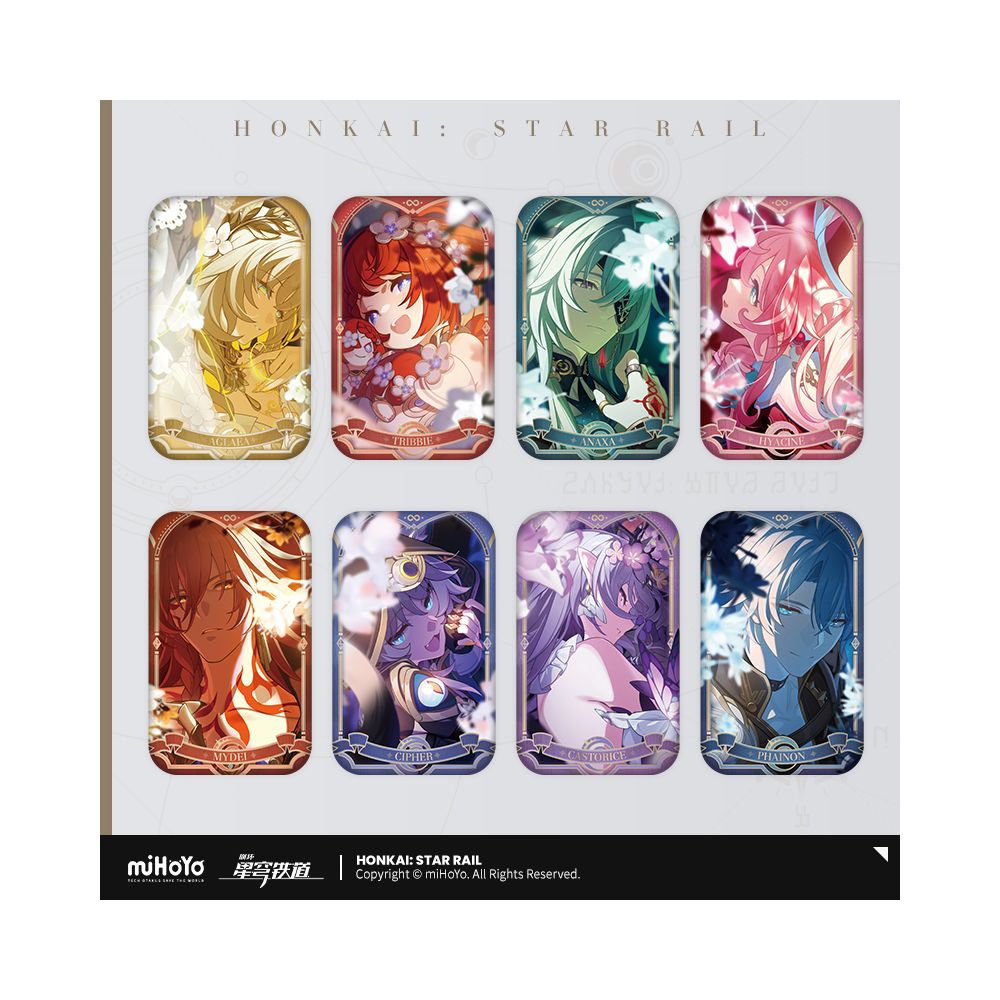 MiHoYo Collapse Star Dome Railway Onfaros Heroes Series Tinplate Badge miHoYo image 0