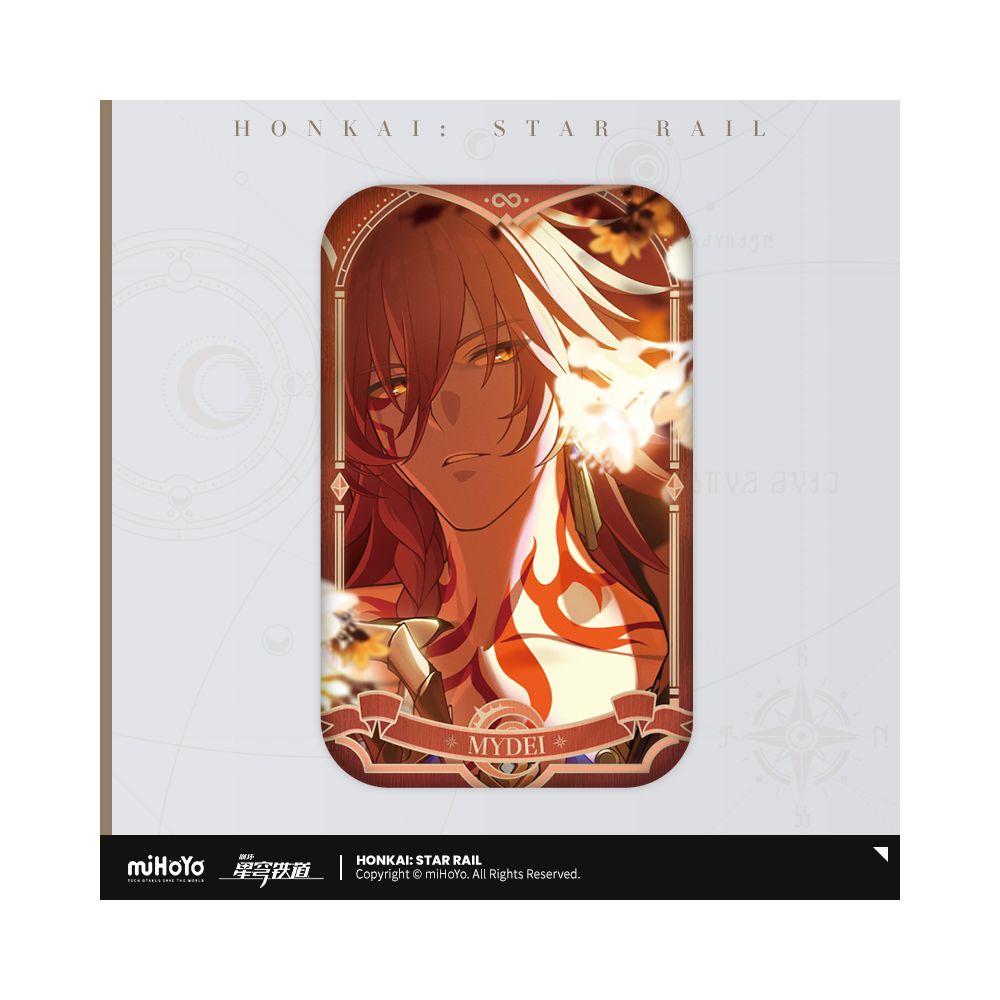 Honkai: Star Rail Amphoreus Saga of Heroes Series Tinplate Badge