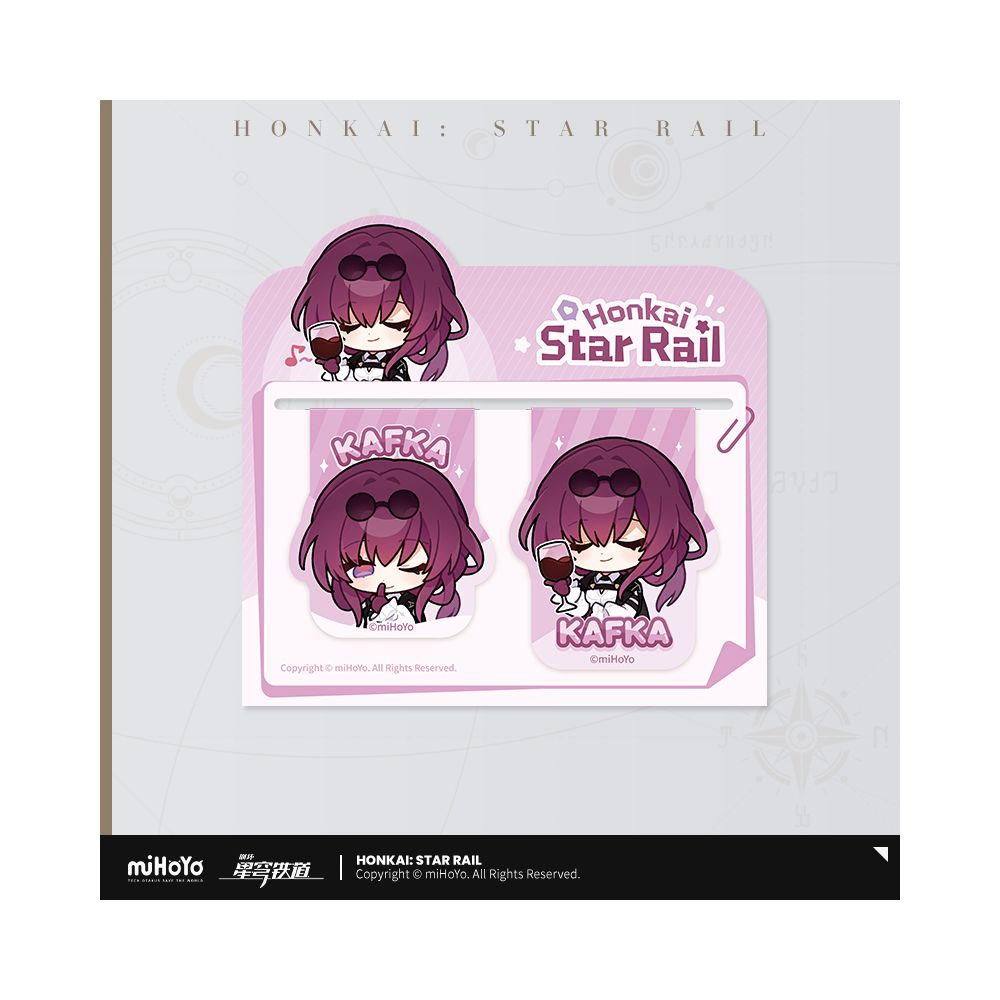 Honkai: Star Rail Exhibition Hall Series Soft Magnetic Bookmark Set