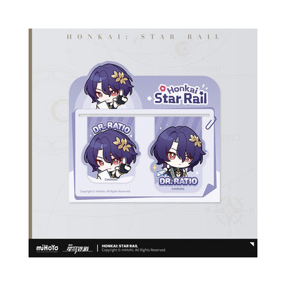 Honkai: Star Rail Exhibition Hall Series Soft Magnetic Bookmark Set