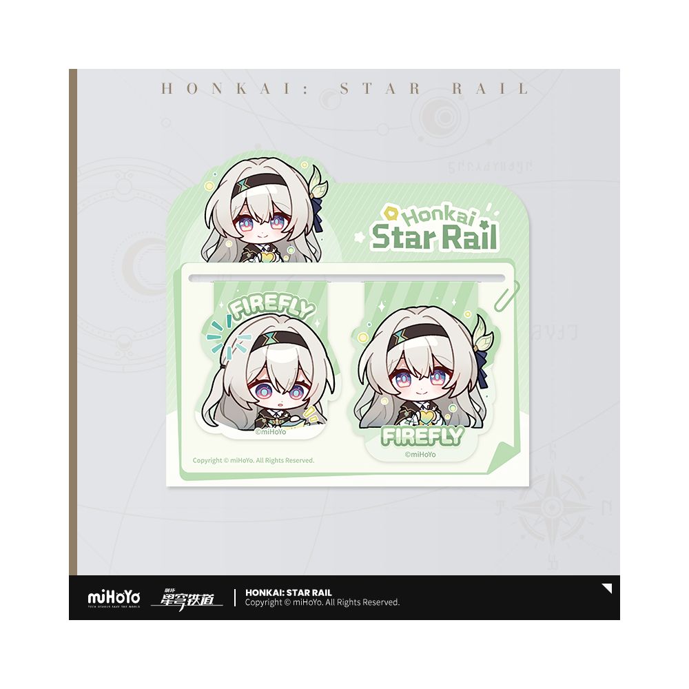 Honkai: Star Rail Exhibition Hall Series Soft Magnetic Bookmark Set