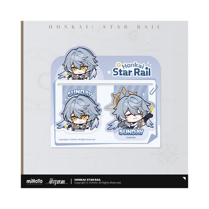 Honkai: Star Rail Exhibition Hall Series Soft Magnetic Bookmark Set