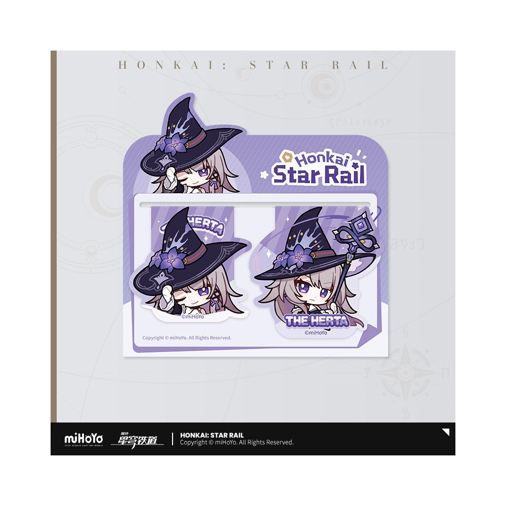Honkai: Star Rail Exhibition Hall Series Soft Magnetic Bookmark Set
