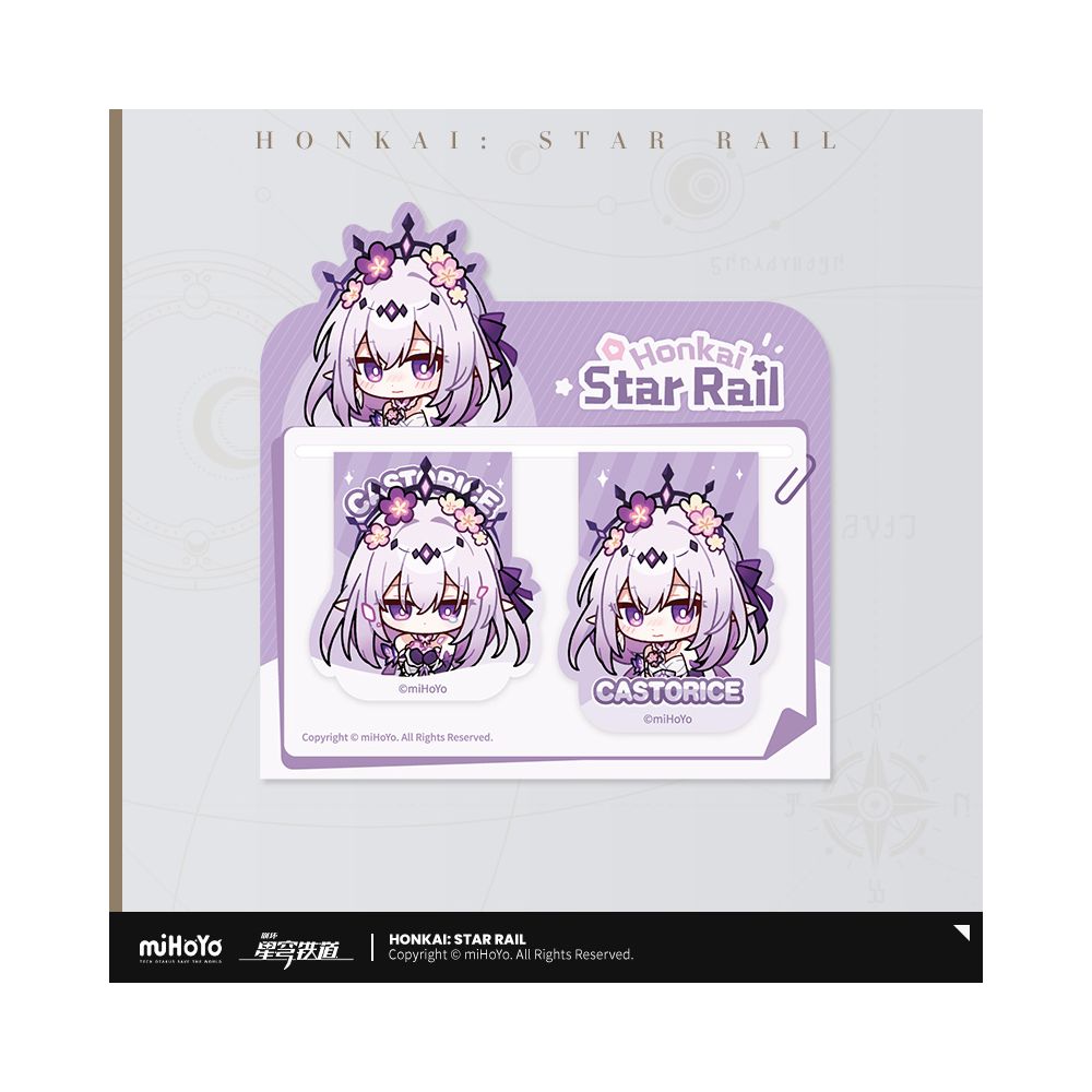 Honkai: Star Rail Exhibition Hall Series Soft Magnetic Bookmark Set