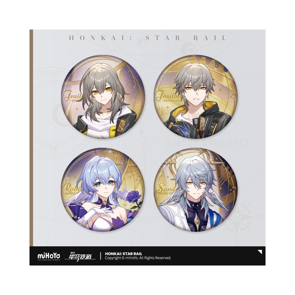 MiHoYo Collapse Star Dome Railway Autumn Celebration Series Tinplate Badge miHoYo image 0