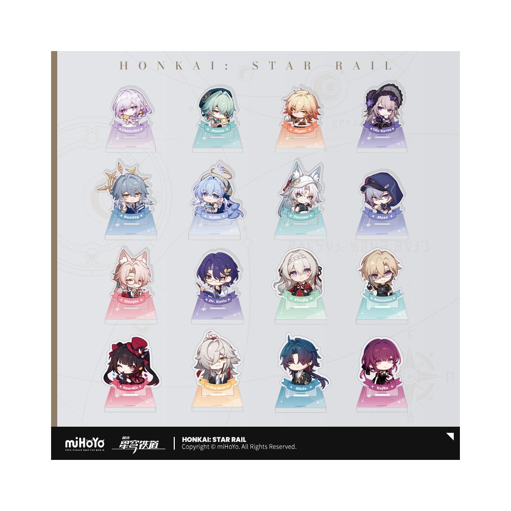 MiHoYo Collapse Star Dome Railway Nameless Passenger Medal Series Acrylic Seal miHoYo image 11