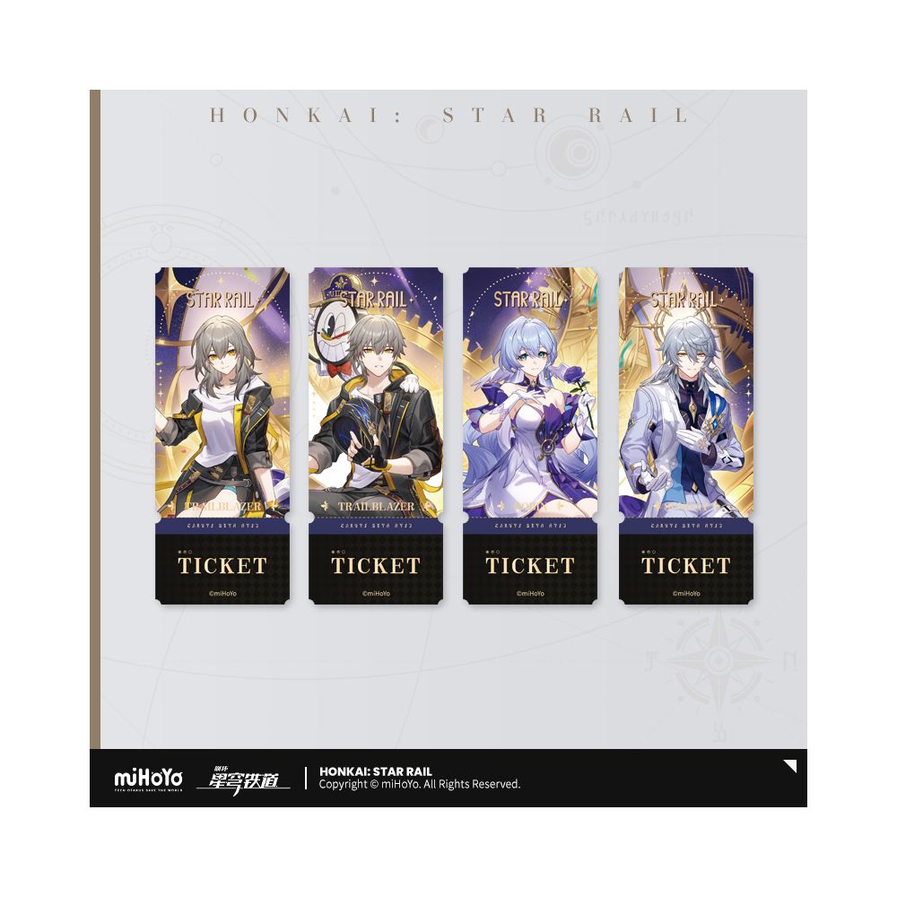 MiHoYo Collapse Star Dome Railway Autumn Celebration Series Laser Ticket miHoYo image 0