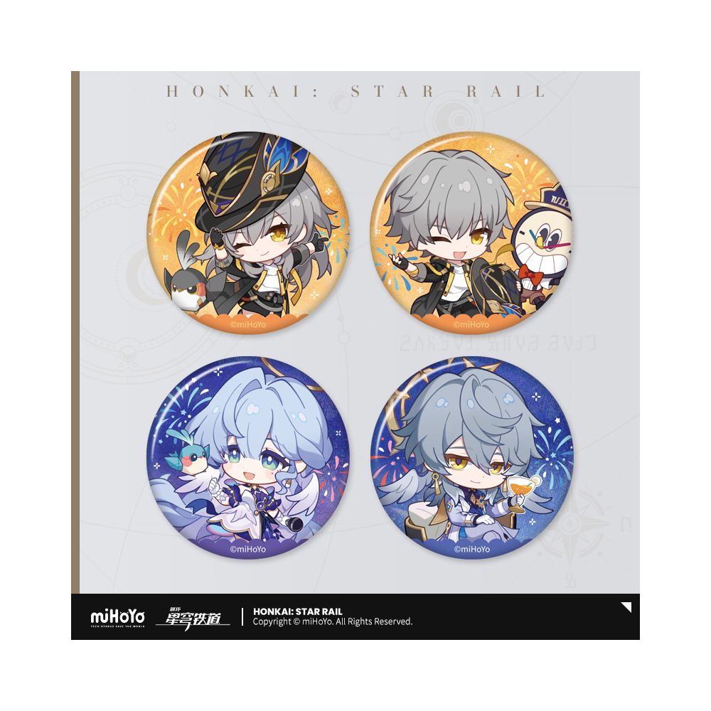 MiHoYo Collapse Star Dome Railway Autumn Celebration Series Q Edition Tinplate Badge miHoYo image 0