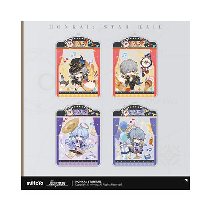 MiHoYo Collapse Star Dome Railway Autumn Celebration Q Version Acrylic Shake Music Pendant miHoYo image 0