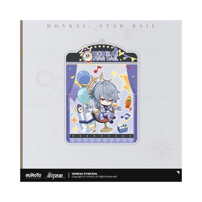 Honkai: Star Rail Autumn Festival Series Q Version Musical Acrylic Keychain