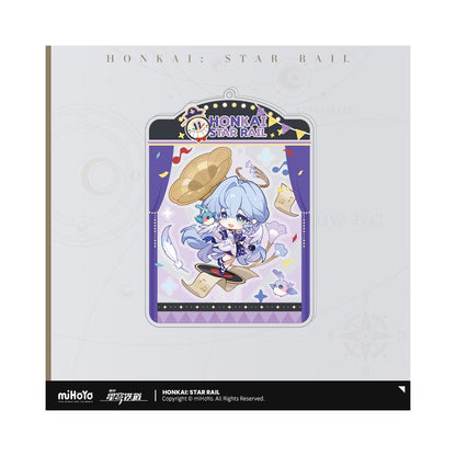 Honkai: Star Rail Autumn Festival Series Q Version Musical Acrylic Keychain