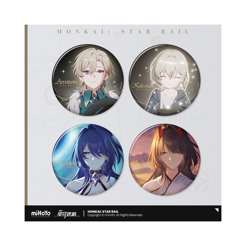 MiHoYo Collapse Memories of Star Dome Railway Walking with You Collection Badge Set miHoYo image 0