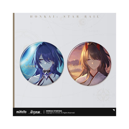 Honkai: Star Rail Memories of Walking With You Series Tinplate Badge Set