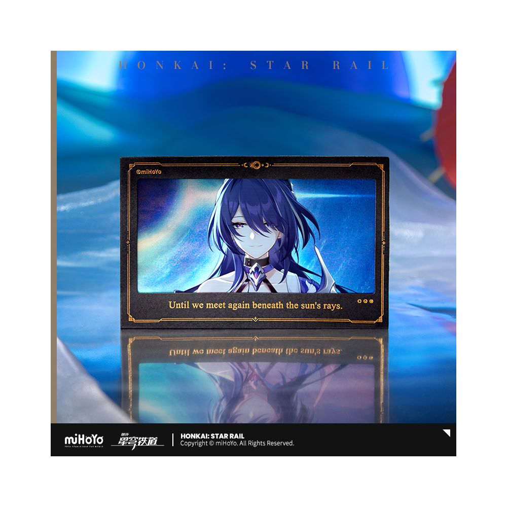 MiHoYo Collapse Memories of Star Sky Railway Walking with You Series Grating Collection Card miHoYo image 4