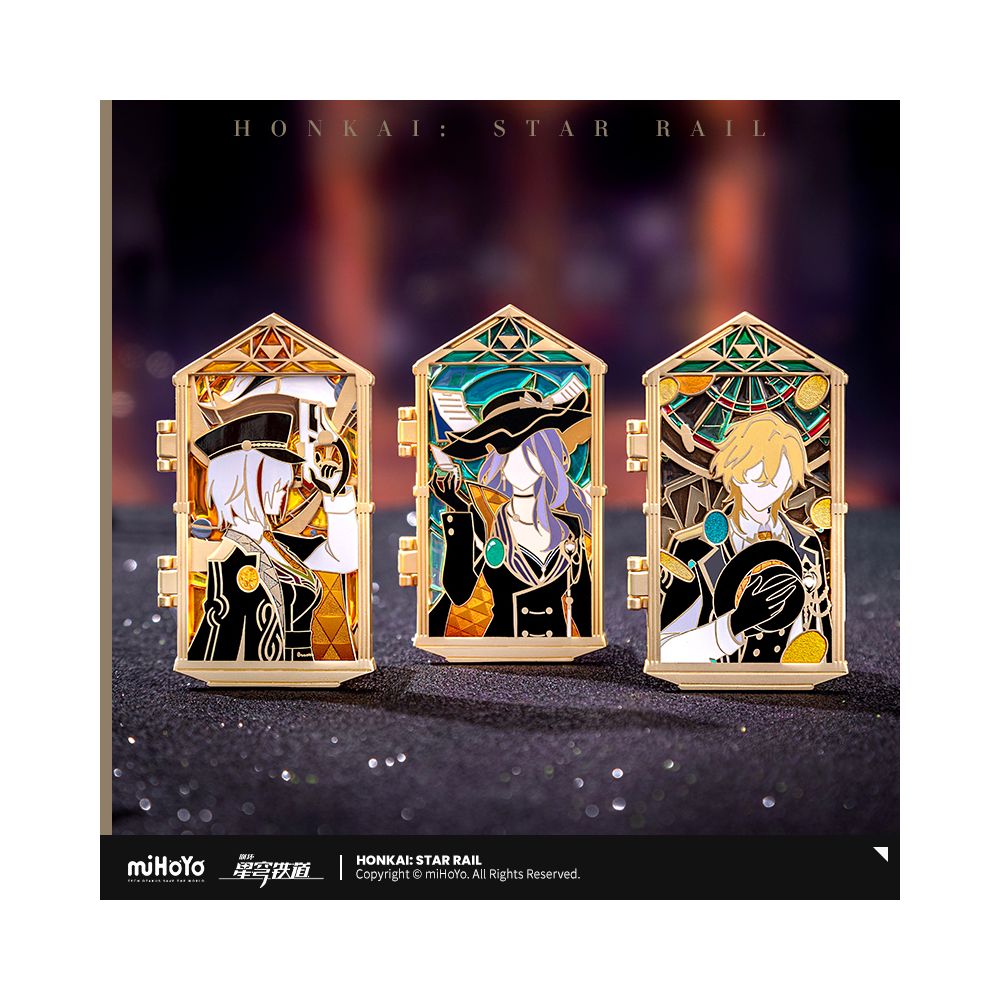 MiHoYo Collapse Star Dome Railway Stone Heart Oath Ring Series Metal Badge miHoYo image 0