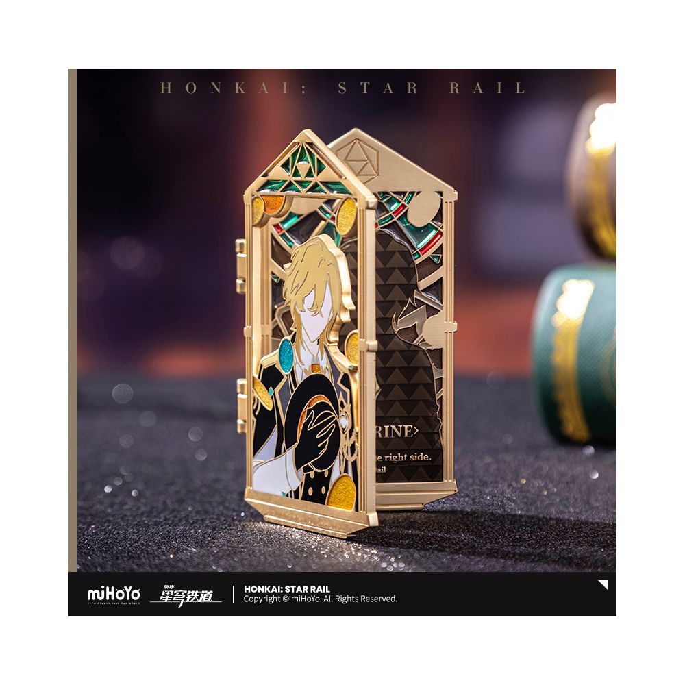 MiHoYo Collapse Star Dome Railway Stone Heart Oath Ring Series Metal Badge miHoYo image 2