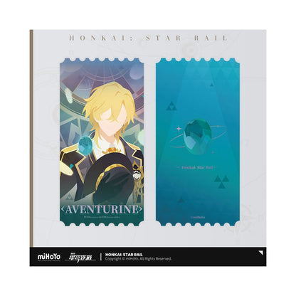 MiHoYo Collapse Star Dome Railway Stone Heart Oath Ring Series Laser Ticket Set miHoYo image 3