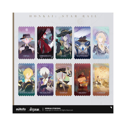 Honkai: Star Rail Stoneheart's Oath Ring Series Laser Ticket Set