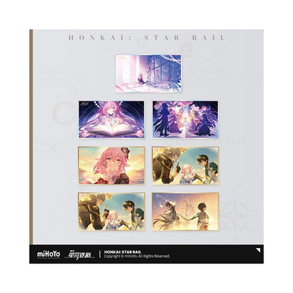 MiHoYo Collapse Memories of Star Dome Railway Walking with You Series PET Color Paper miHoYo image 0