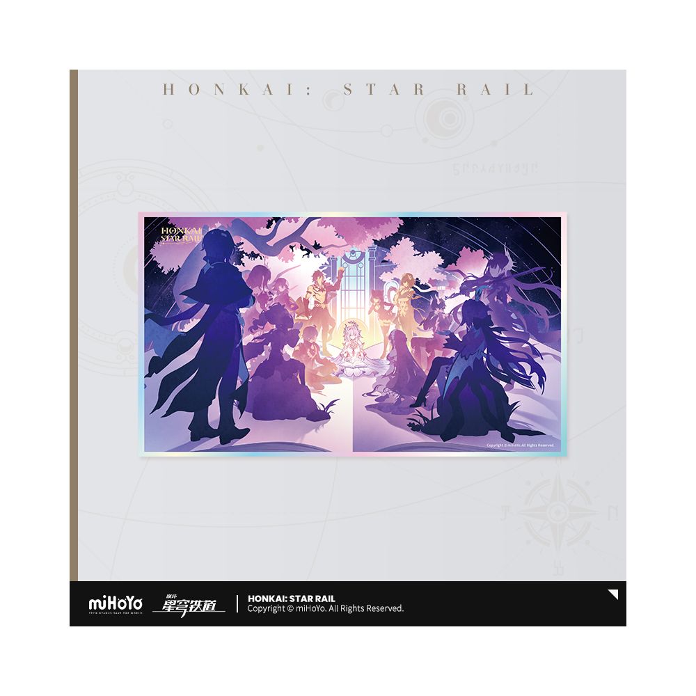 Honkai: Star Rail Memories of Walking with You Series PET Color Paper