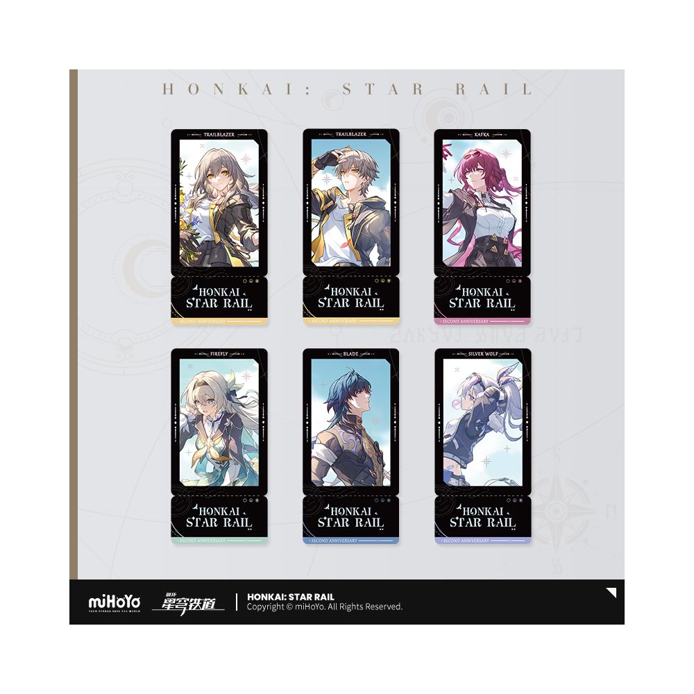 MiHoYo Collapse Star Dome Railway Celebration Celebration Gift Series Imitation Film Card miHoYo image 0