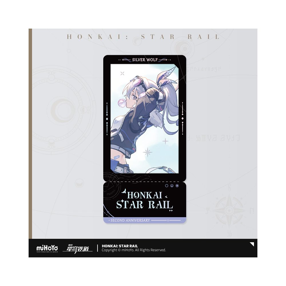 Honkai: Star Rail 2nd Anniversary Series Faux Film Card