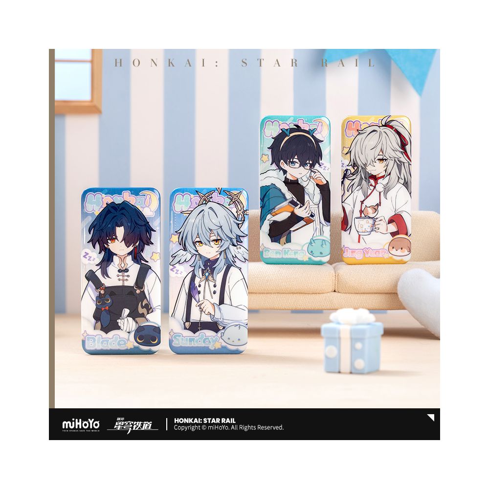 MiHoYo Collapse Star Dome Railway Male Dormitory Series Tinplate Badge miHoYo image 1