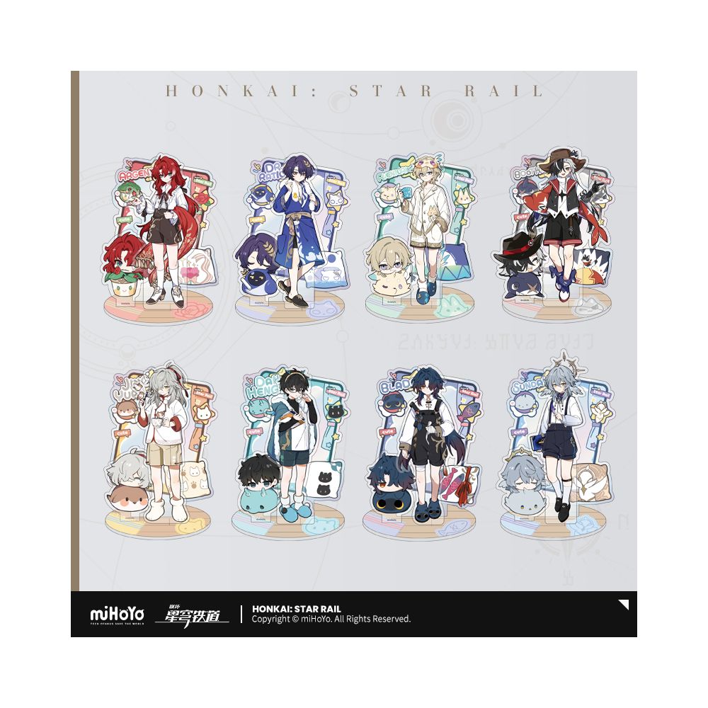 MiHoYo Collapse Star Dome Railway Male Dormitory Series Acrylic Plaque miHoYo image 0
