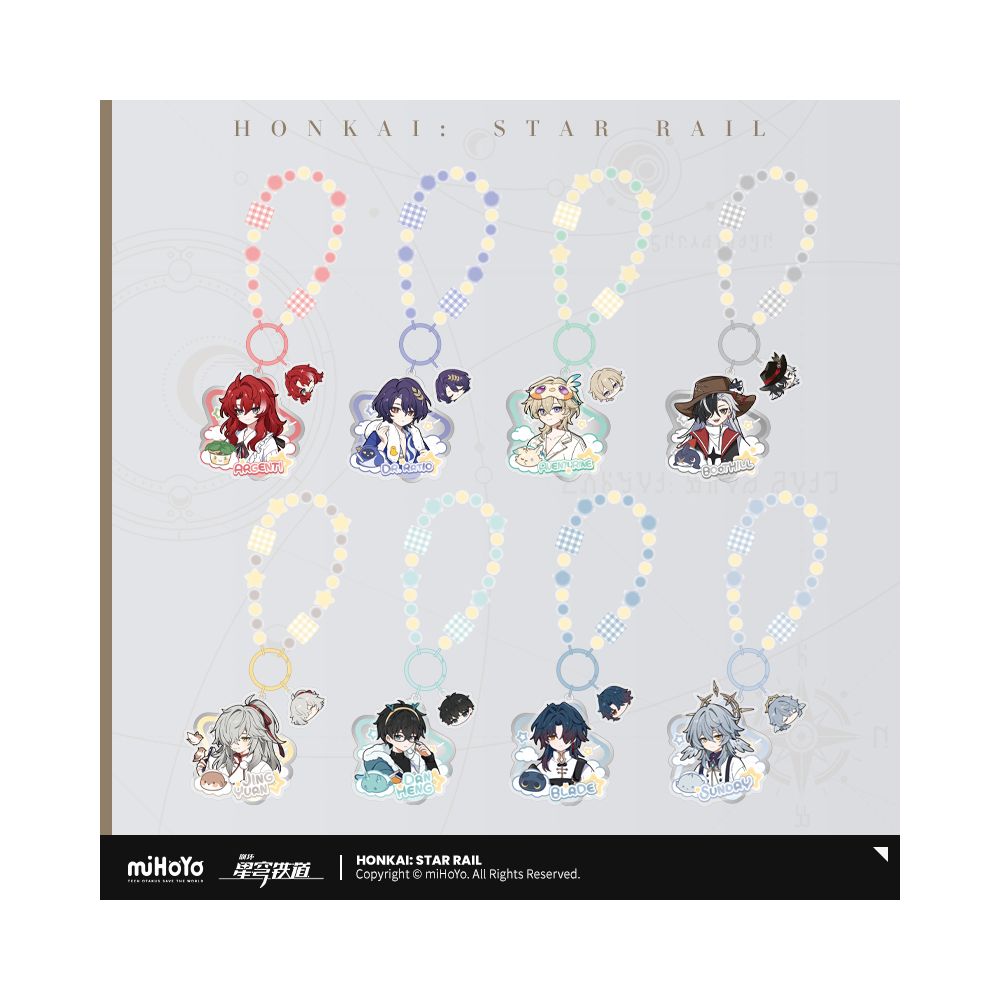 MiHoYo Collapse Star Dome Railway Male Dormitory Series Acrylic Pendant miHoYo image 0