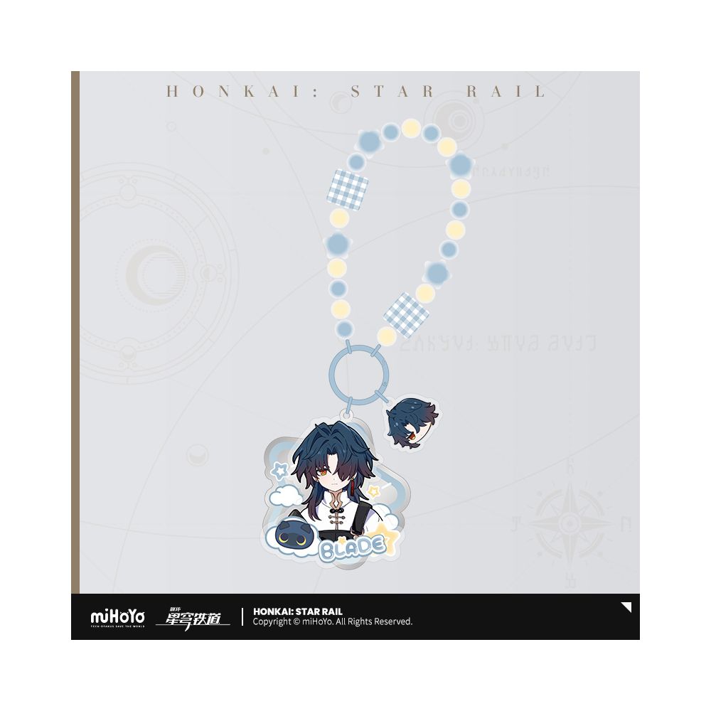Honkai: Star Rail Boys Dormitory Series Acrylic Keychain