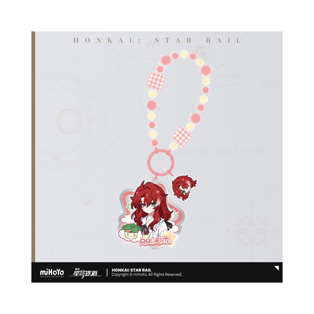 Honkai: Star Rail Boys Dormitory Series Acrylic Keychain