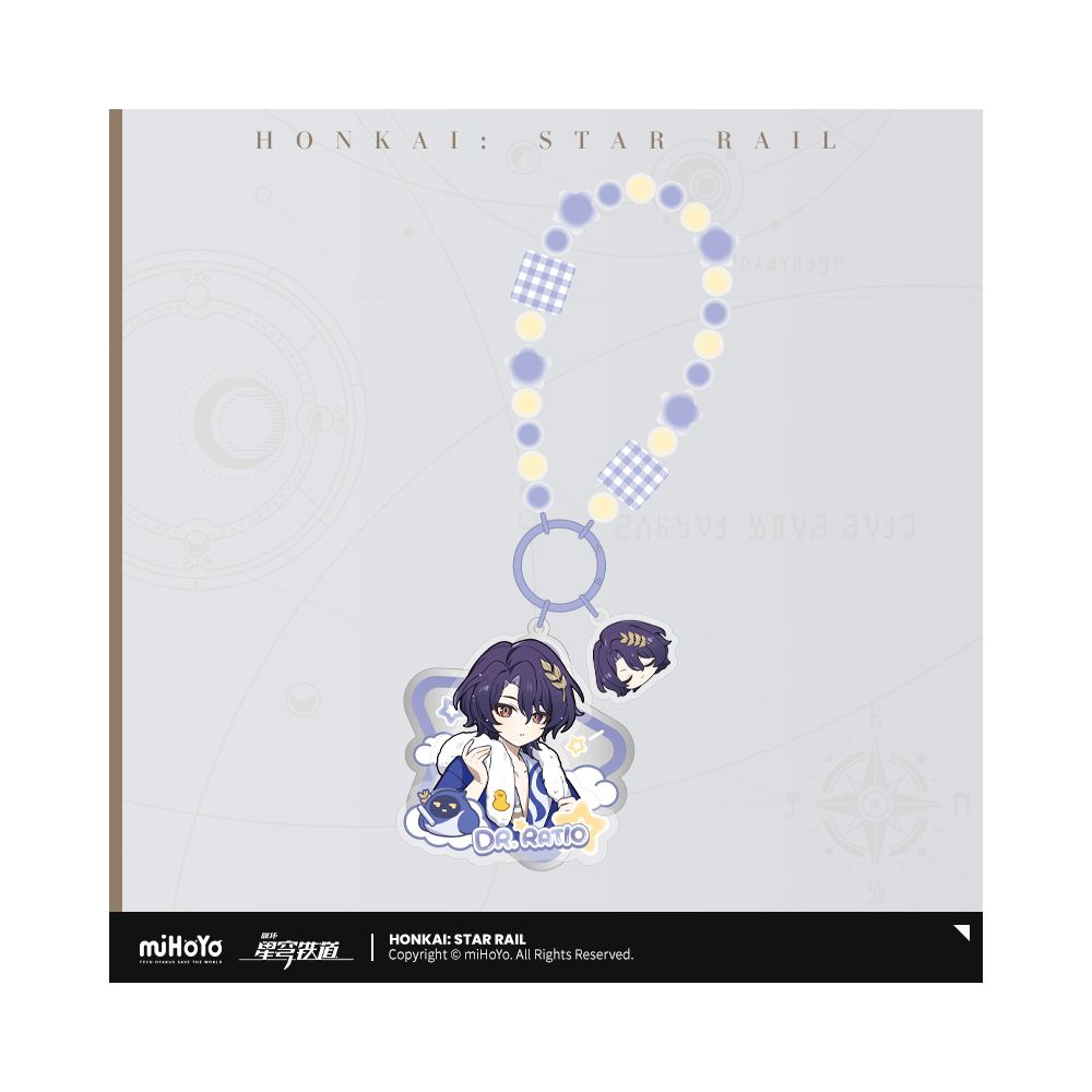 Honkai: Star Rail Boys Dormitory Series Acrylic Keychain