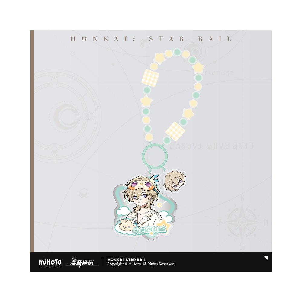 Honkai: Star Rail Boys Dormitory Series Acrylic Keychain