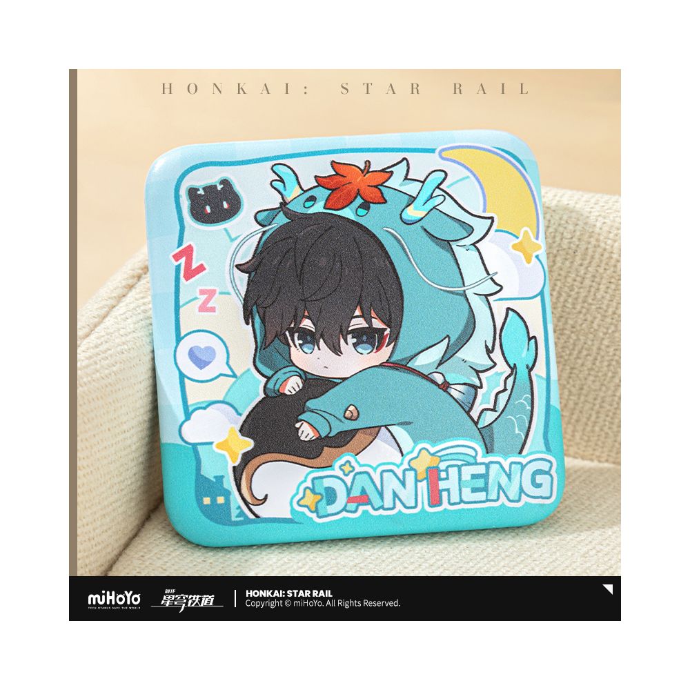 MiHoYo Collapse Star Dome Railway Male Dormitory Series Q Version Square Badge miHoYo image 3