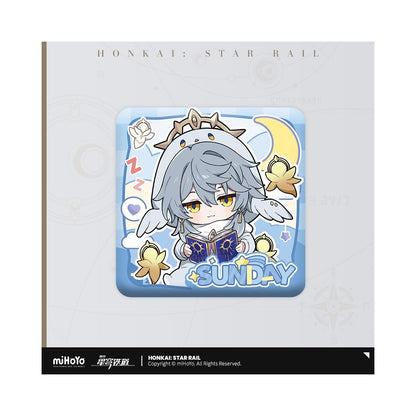 Honkai: Star Rail Boys Dormitory Series Q Version Square Badge