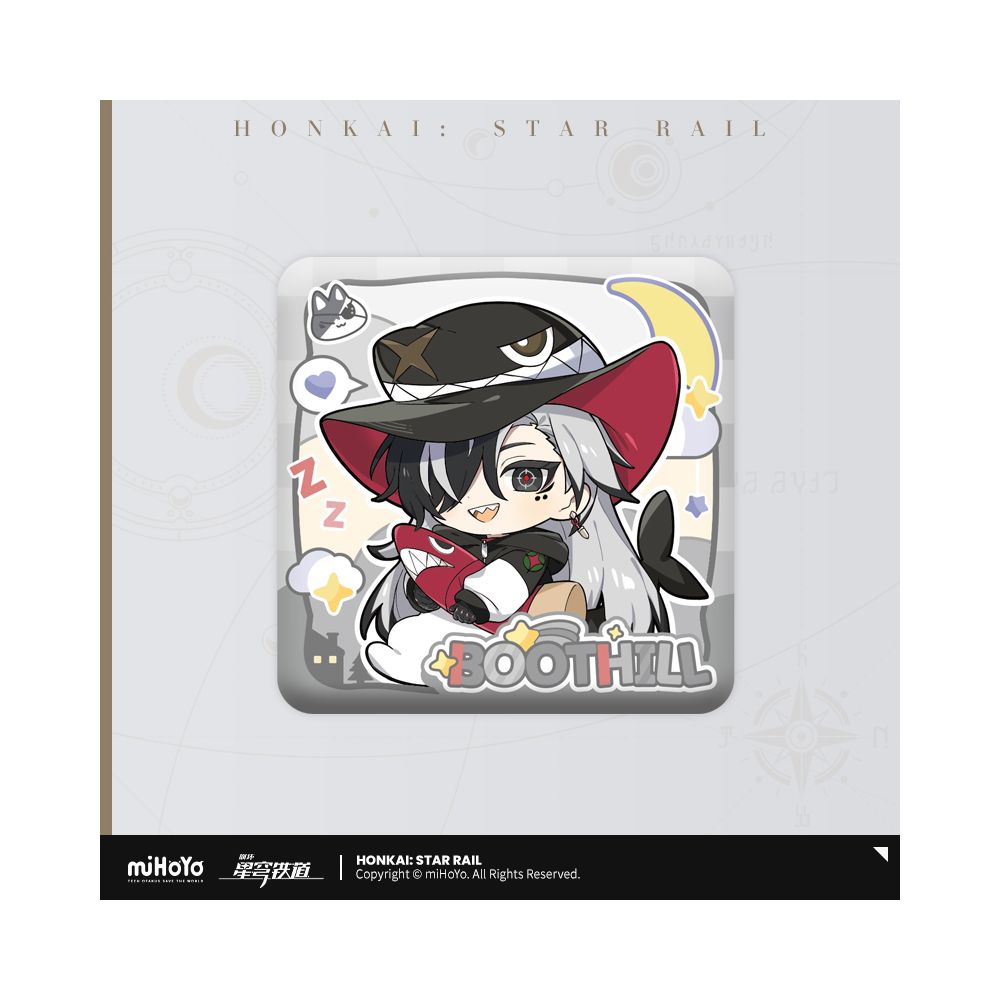 Honkai: Star Rail Boys Dormitory Series Q Version Square Badge