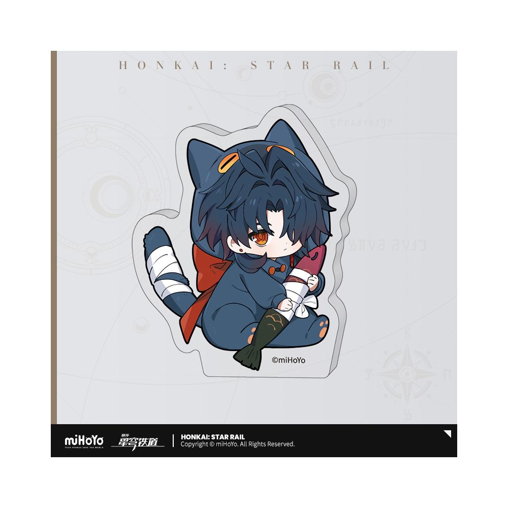 Honkai: Star Rail Boys Dormitory Series Q Edition Mini Acrylic Stand