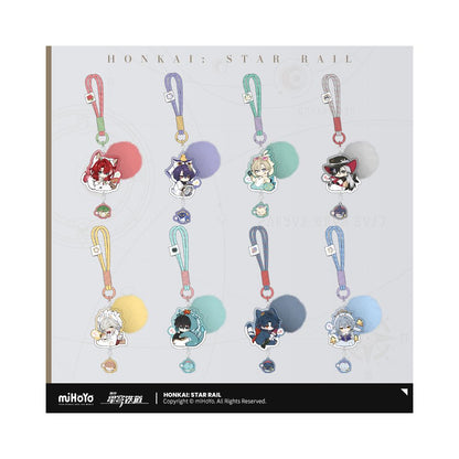 miHoYo Honkai Impact Star Railway Boys Dormitory Series Q Version Acrylic Keychain miHoYo image 0